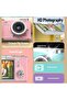 Suitable for 48MP Digital Camera 1080P Point-and-Shoot LED Flash 32GB Card Reader White - 2
