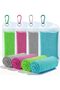 Cooling towels, 4 - pack, and , sweat - wicking and quick - drying, 40x12 inches, for sports and fitness, microfiber quick - drying, cool and ,...