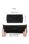 3-Piece Women's Wide Elastic Headband Headband for Running and Yoga (Black) - 2