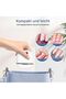 3-in-1 electric nail clipper, three speed settings, rechargeable, LED light, nail clippings storage, infants, toddlers, elderly. - 4