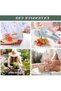 Women's apron, cotton-linen blend, adjustable, waterproof, suitable for kitchen, garden, and painting occasions, size: 65x44 cm - 2