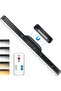 Rechargeable Vanity Light Strip Remote 5-Color Adjustable 120 LED 2000mAh Battery Magnetic Touch Cabinet Bedside Kitchen 5W Silver 1Pc