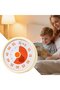 60-Minute Silent Child-Friendly Visual Countdown Timer for Classroom & Kitchen (Yellow, 11x5x11 cm) - 2