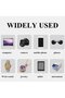 Scratch-Free Microfiber Eyeglass & Screen Cleaning Cloths, Soft Washable Towels (30 Pieces, 15 x 18 cm, Black) - 2