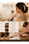 Crystal Beaded Hair Stick and Hair Bun Maker - 2