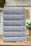 30X50 cm 3 Piece Kitchen Towels |   Drying Cloth |   Jacquard Fringed Hand Towel - 4