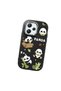 Redmi 12 Compatible Case Camera Protector Black Silicone Couple Phone Case Panda Patterned - 3