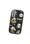 Samsung Galaxy S21 Fe Compatible Case Camera Protector Black Silicone Couple Phone Case with Panda Pattern - 3