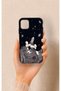 iPhone 11 Compatible Space Astronaut Patterned Silicone Case