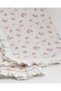 Vintage Rose Ruffle Detailed Newborn Baby Set 0-3 Months |   Jumpsuit, Hat and Blanket - 3
