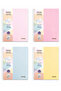 Keski̇n Pastel 23X29.7Cm Spiral A4 Plastic Cover Checked Project Presentation Notebook 80 Yp. Checkered Light Yellow - 4