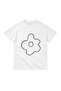 Men's Floral Pattern Printed Short Sleeve T-Shirt Wave Leaf Center Surrounding Graphic Print Casual - 2