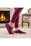 Women's Winter Embroidered Retro Design Comfortable Sole Home Garden Gondola Slippers - 6