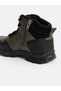 Peak New Season Khaki Lace-Up and Zippered Girls' Boots - 3