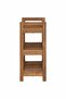 Bathroom Shelf Natural 45 x 30 x 71 cm Solid Teak Wood - 2