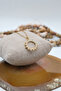 Sun Gold Color Zircon Necklace - 2