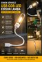 USB Led Book Reading Lamp Flexible USB Desk Lamp Laptop Powerbank Compatible Daylight Night Light