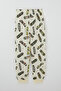 Boys' Pajama Set Short Sleeve Skateboard Patterned 8-12 Years, Cream - 5