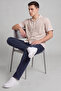 Washed Straight Fit Jeans with Button Closure - 4