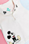 Mickey Mouse Print Rompers with Short Sleeves - 4