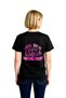 Women's Coffee Yoga Printed T-Shirt Relaxed Fit Short Sleeve Round Neck Casual Wear Modern Stylish Elegant