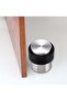 Floor Mounted Stainless Steel 304 Door Stop Door Stopper Gold with Black Rubber - 8