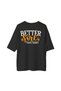 Men's Oversize Fitness Motivational Printed T-Shirt Training Message Casual Comfortable Fit Modern Stylish - 2