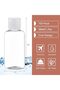 100 Pack 1.7oz Plastic Empty Bottles with Flip Cap Small Travel Size Bottles Hand Sanitizer Bottles - 2
