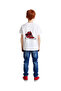 Red Sneakers Heart Design Printed Kids T-Shirt