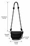 Women's Petite Mini Bag Black - 5
