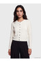 Sparkling Choices from Shining Store Zero Roba Collar Women's Knitwear Cardigan - 2