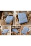 Plush Baby Blanket Newborn Blanket, Baby Blanket Soft Blanket Blue Winter Plush Baby Blanket Bear Riding a Bicycle - 4