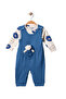 Baby Salopet Set with Teddy Bear