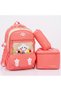 Set of 3 Children's Primary School Bags with Pen Holder and Lunch Bag Backpack Yavru Ağzi - 7