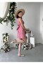 Women's Red Mini Dress with Plaid Pattern, Sleeveless, Tie Detail, Flared Cut - 8
