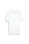 V-Neck Basic White T-Shirt - 3