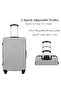 4-Piece ABS Hard Shell Luggage Set for Family, 20/24/28/32 Inch, TSA-Approved Lock, 360° Silent Spinner Wheels, 3-Level Adjustable Handle, Unisex for Men Women - 4