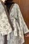 Cream Florist Kimono - 6