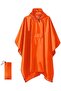 3-in-1 unisex raincoat with hood army green.