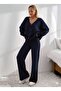 Trousers-Cardigan Knitwear 2-Piece Set [Oversize] - 2