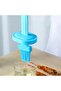 Silicone oil bottle brush set (2 pieces), high temperature resistant, blue. - 4