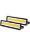 Set of 2 50W 4000LM LED Outdoor Floodlights – Waterproof Security Lighting – Warm White Light 3000K for Patio and Garden
