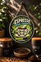 Espresso Brain Loading Cartoon Mug Round Mdf Table Coffee - 2