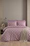 Linevra Cotton Single Fitted Sheet Duvet Cover Set |   Premium Series |   Elastic Fitted Sheet - 3