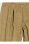 Beige Baby Boy Corduroy Pants - 3