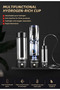 Rechargeable and Portable Glass H2 Hydrogen Rich Water Generator Bottle with inhaler | Advanced PEM(Japan) and SPE(Korea) Technology with up to 1600 PPB | Balanced PH Water Ionizer (1800 PPB) - 4