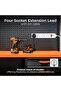 4 Socket Heavy Duty Extension Lead 2M 4G, EXS1342W-01 - 4
