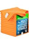 Buff™ Microfiber Cleaning Cloth | Green (12 Pack) | Size 16" x 16" | All Purpose Microfiber Towels -