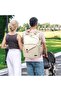 حقيبة ظهر لتغيير حفاضات الأطفال، حقيبة تغيير متعددة الوظائف، حقائب حفاضات مصممة، سعة كبيرة، I - 4