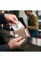 محفظة رجالية نحيفة مزودة بتقنية حجب RFID، محفظة جلدية صغيرة للرجال مع جيب للنقود - 6